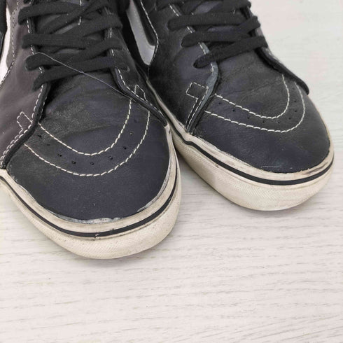 バンズ VANS Sk8-HI Aged Leather Black メンズ US:8