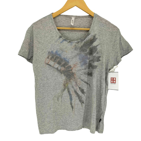 グラム glamb グラフィックプリント Vネック Tシャツ メンズ JPN:1