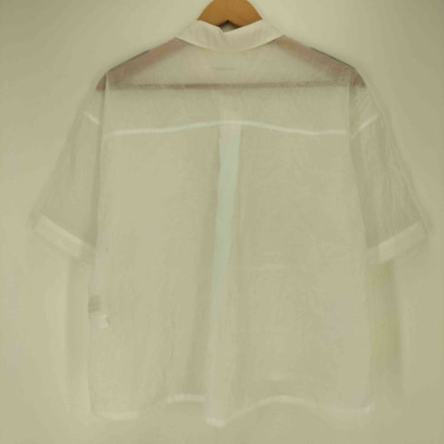 ユナイテッドアローズグリーンレーベルリラクシング UNITED ARROWS green label relaxing シアー レギュラーカラー シャツ レディース FREE