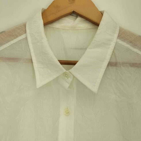 ユナイテッドアローズグリーンレーベルリラクシング UNITED ARROWS green label relaxing シアー レギュラーカラー シャツ レディース FREE