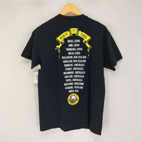 バンドプリント クルーネック Tシャツ メンズ JPN:M