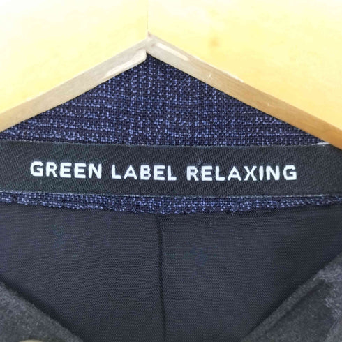 グリーンレーベルリラクシング GREEN LABEL RELAXING NIKKE グレンチェック 2B MF HP- ジャケット メンズ DE:44