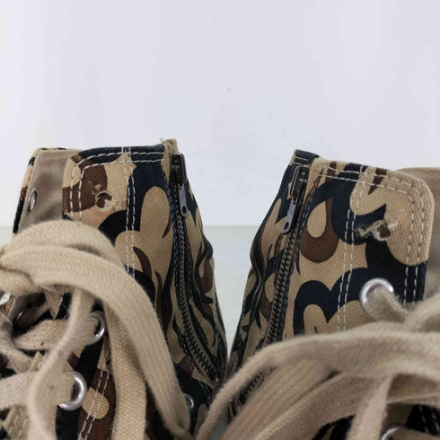 N NUMBER 04AW GIVE期 ハート トライバル ハイカットスニーカー メンズ US:8