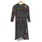 バーニーズニューヨーク BARNEYS NEWYORK 花柄 サテン ワンピース レディース EUR:38