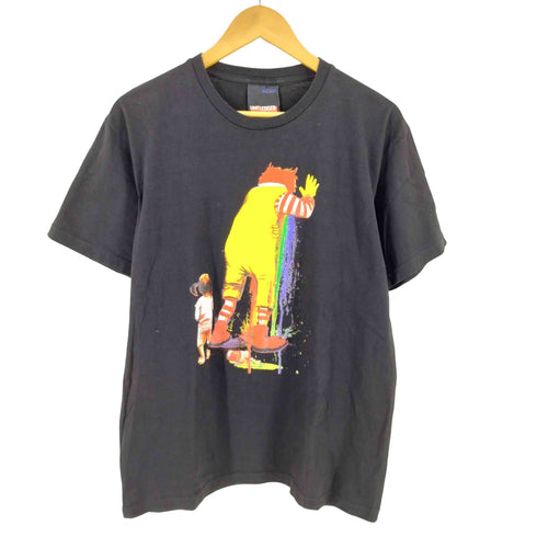 キャラクター プリント 半袖Tシャツ メンズ L