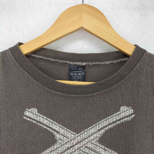 N NUMBER 07ss 本人期 about a boy期 2丁拳銃 プリントクルーネックTシャツ ARCHIVE メンズ JPN:3