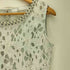 EXCLUSIVE FOR MAGGY パール ビジューシアー 花柄レース ドッキング ノースリーブブラウス レディース