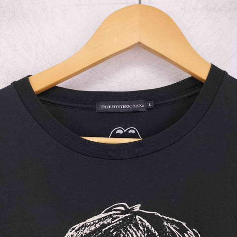 ジィヒステリックトリプルエックス Thee Hysteric XXX アーティストプリント クルーネック Tシャツ メンズ JPN:L