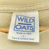 90S 95年コピーライト WILD OATSボディ バンドプリント クルーネック Tシャツ 裾袖シングル メンズ JPN:L