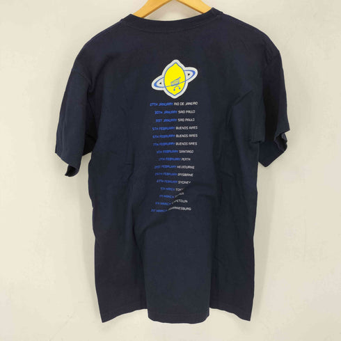 バンドプリント クルーネックTシャツ メンズ JPN:L