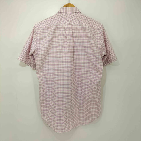 ランズエンド LANDS END ORIGINAL OXFORD チェック S/S ボタンダウン シャツ メンズ 39