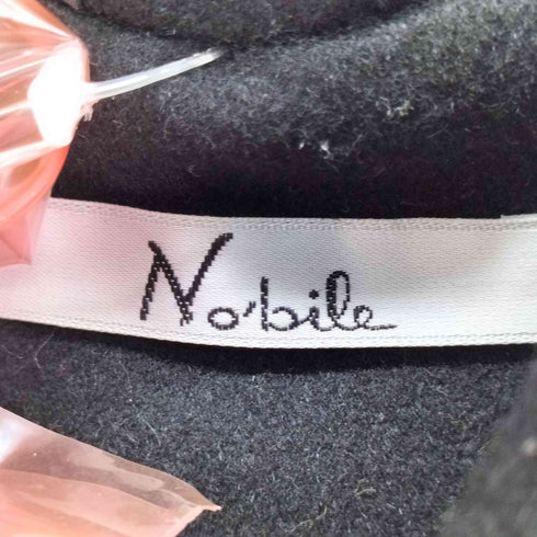 No'bile CASHMERE カシミヤ混 ステンカラー コート レディース JPN:M