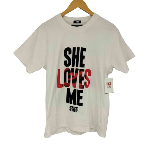 ティーエムティー TMT Marbles S/S T-SHIRTS プリントクルーネックTシャツ メンズ JPN:M