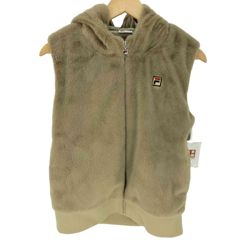 フィラ FILA フェイクファーベスト レディース JPN:M
