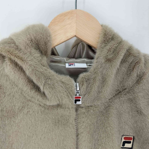 フィラ FILA フェイクファーベスト レディース JPN:M