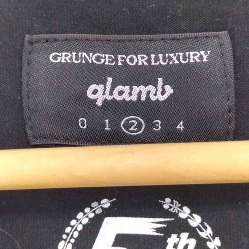 グラム glamb 50周年記念 プリントクルーネックTシャツ メンズ JPN:2