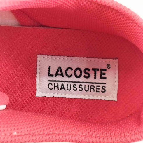 ラコステ LACOSTE ベルクロ レザースニーカー メンズ JPN:27