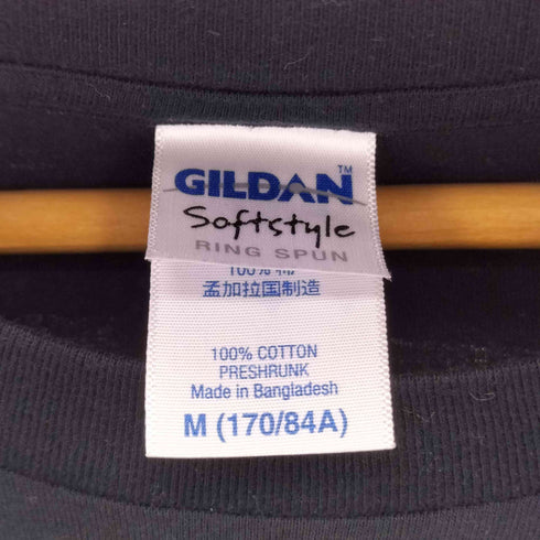 ギルダン GILDAN バンドプリント クルーネックTシャツ メンズ JPN:M