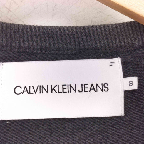 カルバンクラインジーンズ Calvin Klein Jeans プリント クルーネック スウェット メンズ JPN:S