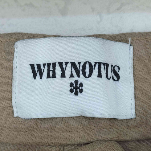WHYNOTUS ウォッシュ加工 フレアデニム Y2K レディース JPN:M