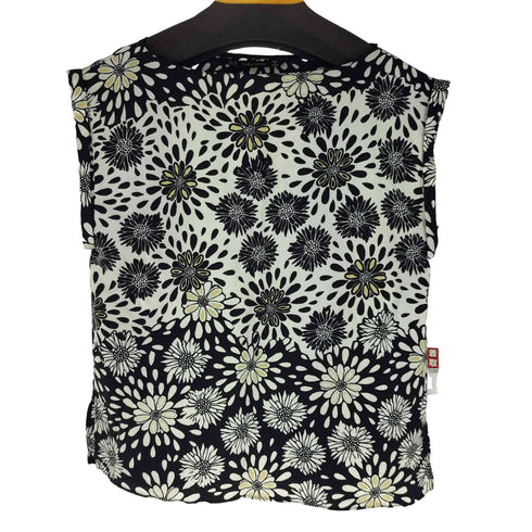 ザラ ZARA 花柄 ノースリーブ ブラウス レディース import:XS
