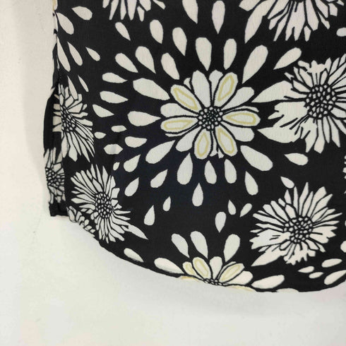 ザラ ZARA 花柄 ノースリーブ ブラウス レディース import:XS