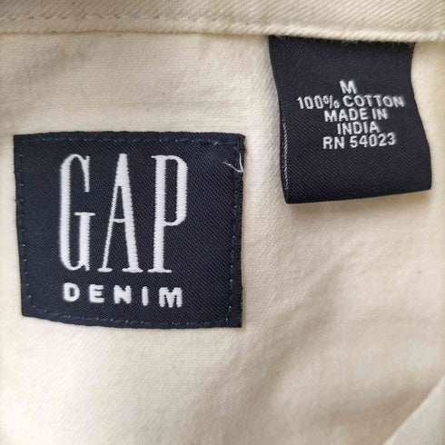 ギャップデニム GAP DENIM インド製 L/S ウエスタン シャツ メンズ import:M