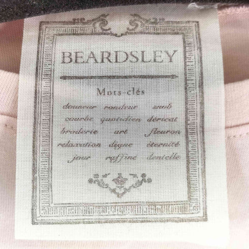 ビアズリー BEARDSLEY バックポケットデザイン S/S Tシャツ レディース FREE