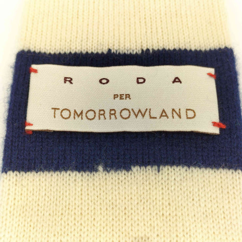 トゥモローランド TOMORROWLAND RODA カシミヤ100 ニットタイ メンズ