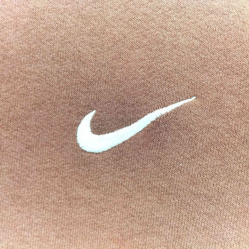 ナイキ NIKE 90-00s 白タグ ワンポイント刺繍 Vガゼット スウェット メンズ import:M