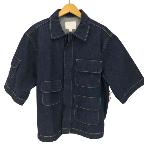 ザラ ZARA オーバーサイズデニムジャケット メンズ import:S