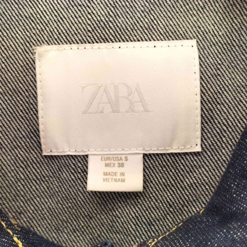 ザラ ZARA オーバーサイズデニムジャケット メンズ import:S