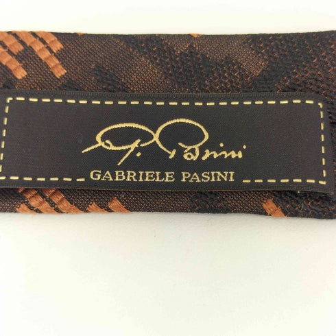 GABRIELE PASINI 総柄シルクネクタイ メンズ