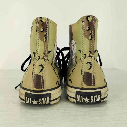 コンバース CONVERSE ALL STAR HI カモ柄 レザー メンズ 26cm