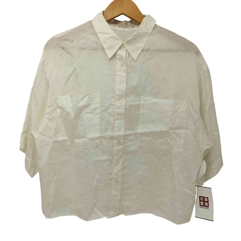 デミルクスビームス Demi-Luxe BEAMS 24SS シャドーストライプ シャツ レディース