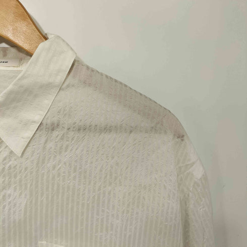 デミルクスビームス Demi-Luxe BEAMS 24SS シャドーストライプ シャツ レディース