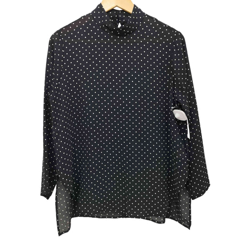 ビアズリー BEARDSLEY 23SS ハイネックブラウス ドット レディース FREE