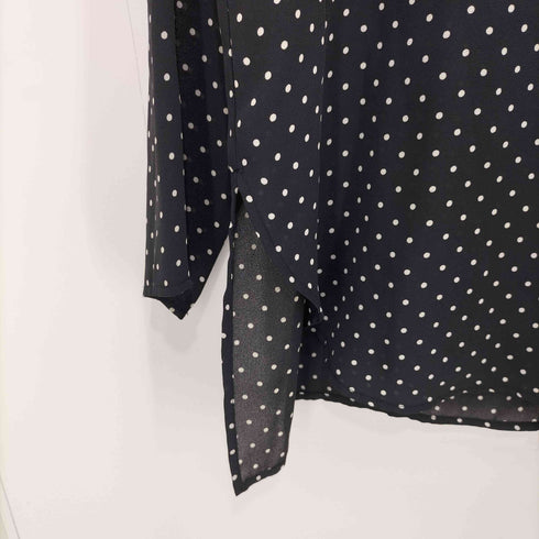 ビアズリー BEARDSLEY 23SS ハイネックブラウス ドット レディース FREE