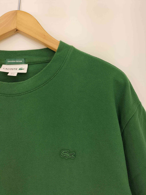 ラコステ LACOSTE EXCLUSIVE EDITION 別注 ヘビーピケ Tシャツ メンズ import:M