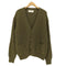 ザラ ZARA リブ編みニット カーディガン メンズ import:M