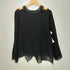 マチュアリー maturely メッシュ トップ ロングスリーブ レディース