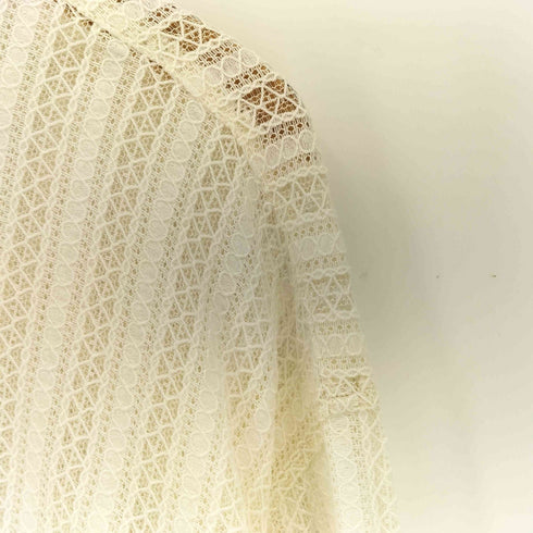 ジエダ Jieda 23ss L/S LACE SHIRT レディース 2
