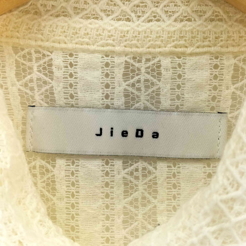 ジエダ Jieda 23ss L/S LACE SHIRT レディース 2