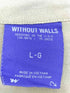WITHOUT WALLS 渦巻柄 リネンコットン 開襟シャツ ボックス メンズ import:L