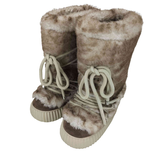 イエロー YELLO 24AW YGRITTE FAUX FUR BOOTS メンズ 2XL