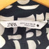 ザラ ZARA プリントプリーツワンピース レディース import:S