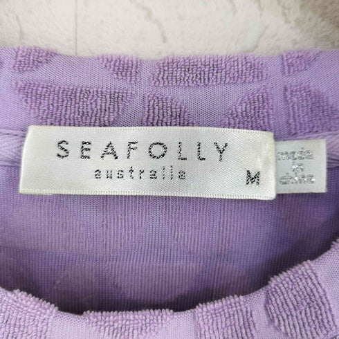 SEAFOLLY パイル地 モノグラム ワンピース import レディース M