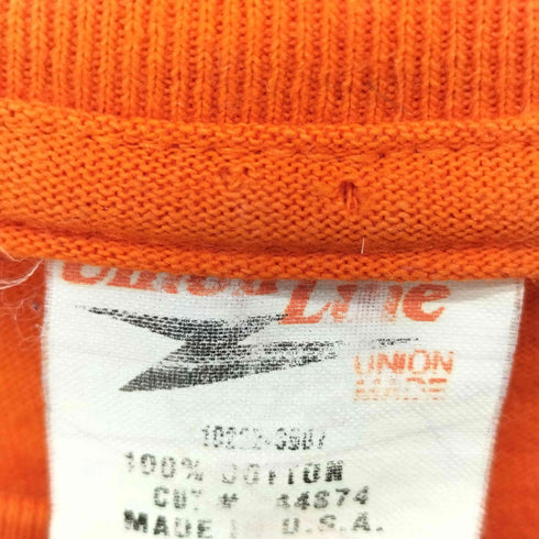 ユニオンライン Union Line 90s USA製 両面プリント クルーネックTシャツ メンズ import:L