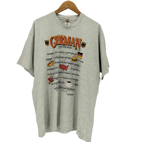 フルーツオブザルーム FRUIT OF THE LOOM 90s シングルステッチ GERMAN ドイツ クルーネックTシャツ メンズ XL