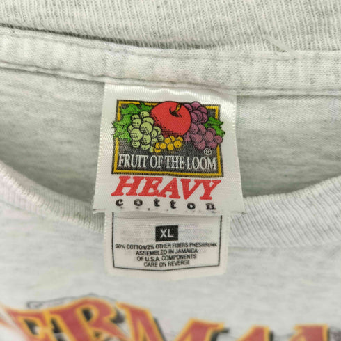 フルーツオブザルーム FRUIT OF THE LOOM 90s シングルステッチ GERMAN ドイツ クルーネックTシャツ メンズ XL